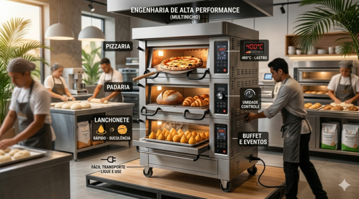 “Forno Elétrico Profissional: O Guia Definitivo para Produzir Mais e Gastar Menos.”